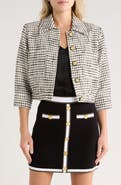 L'AGENCE Jia Crop Tweed Jacket