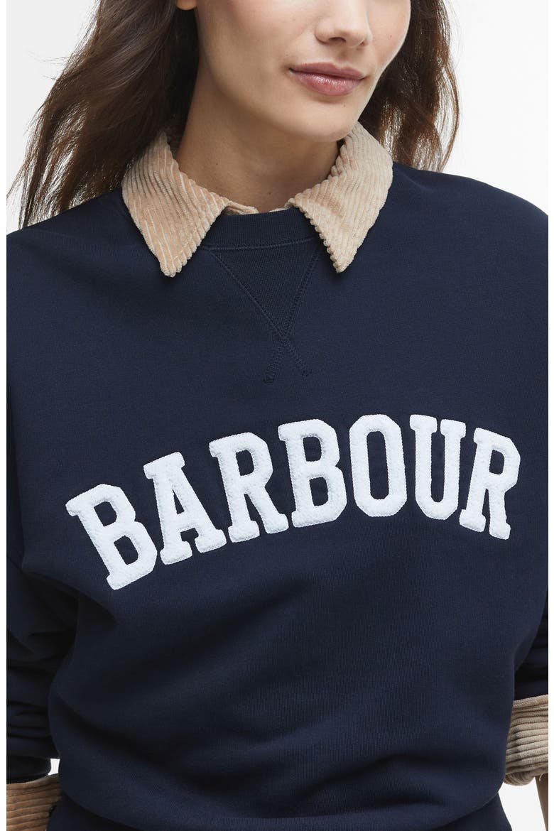 Silverdale Logo Sweatshirt, Alternate, color, NAVY