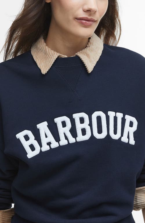 Barbour Silverdale Logo Sweatshirt In Multi