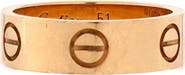 Pre-Owned Cartier Love Band Ring 18K Yellow Gold