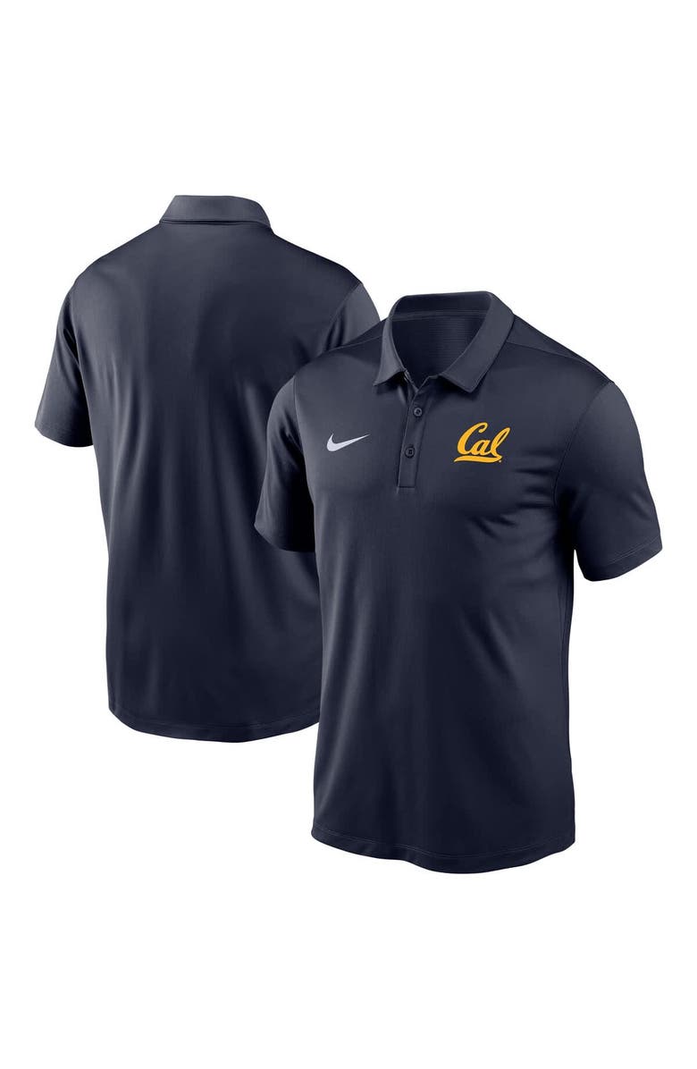 Nike Men's Nike Navy Cal Bears Victory Solid Performance Polo, Main, color, Navy