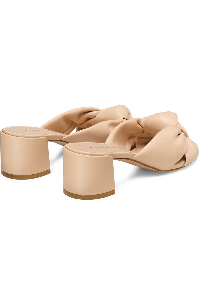 Stuart Weitzman Soplaya Block Slide 50, Alternate, color, Barely Beige