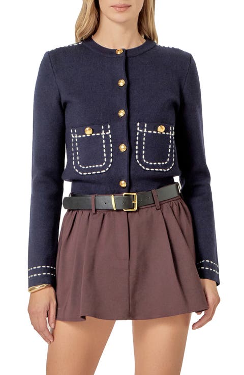 Stitch Detail Cardigan