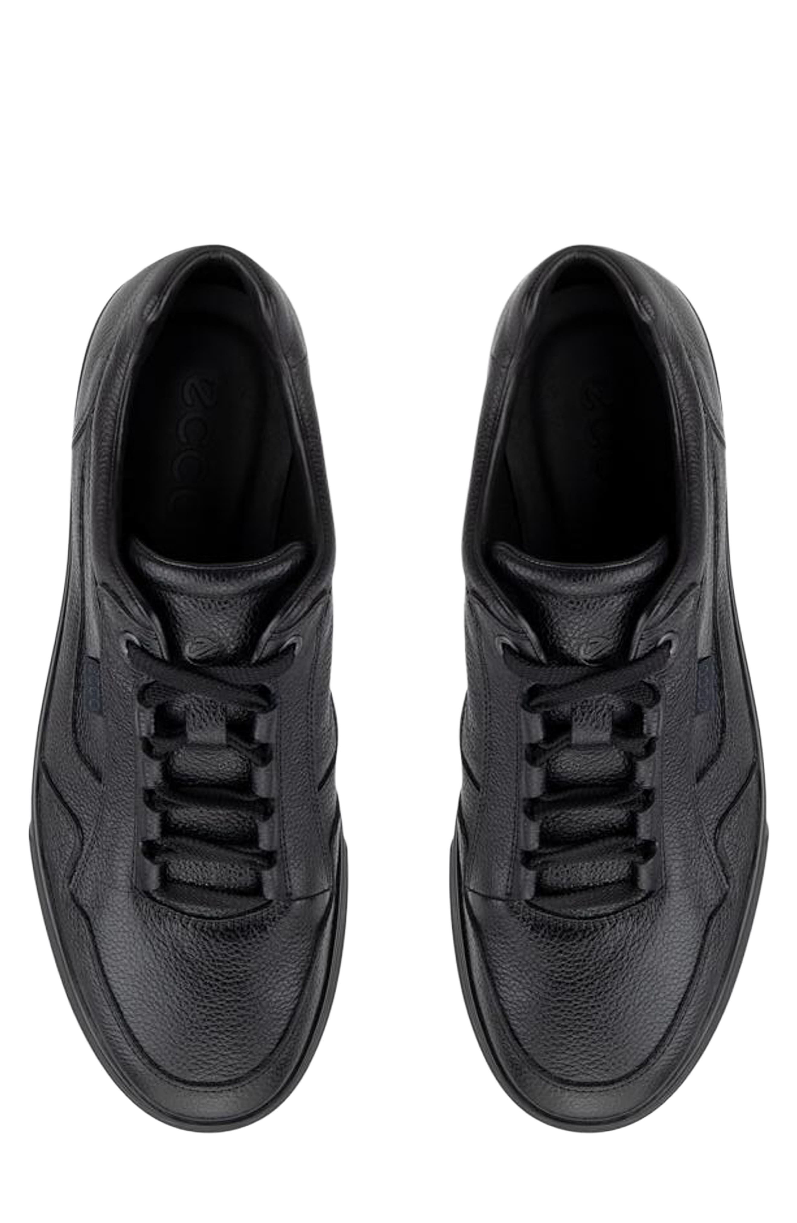 Soft 10 Walking Sneaker, Alternate, color, BLACK