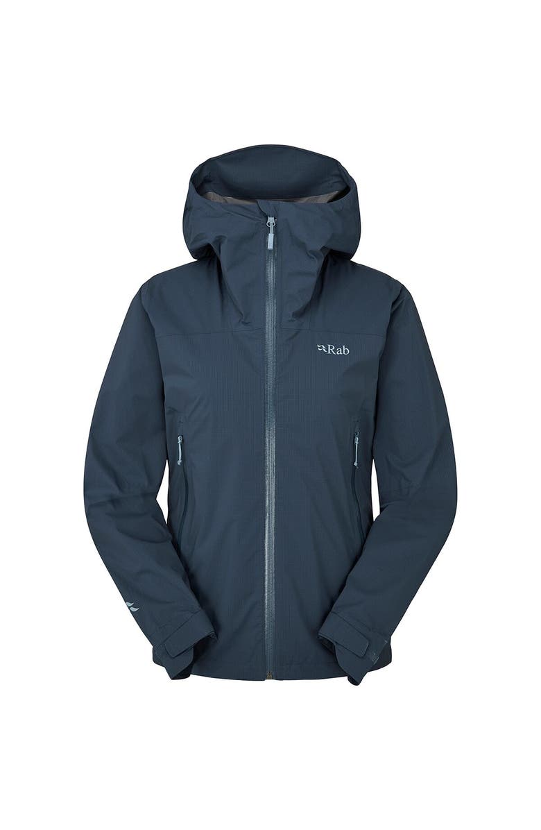 Rab Downpour Light Jacket - Women's, Alternate, color, Tempest Blue