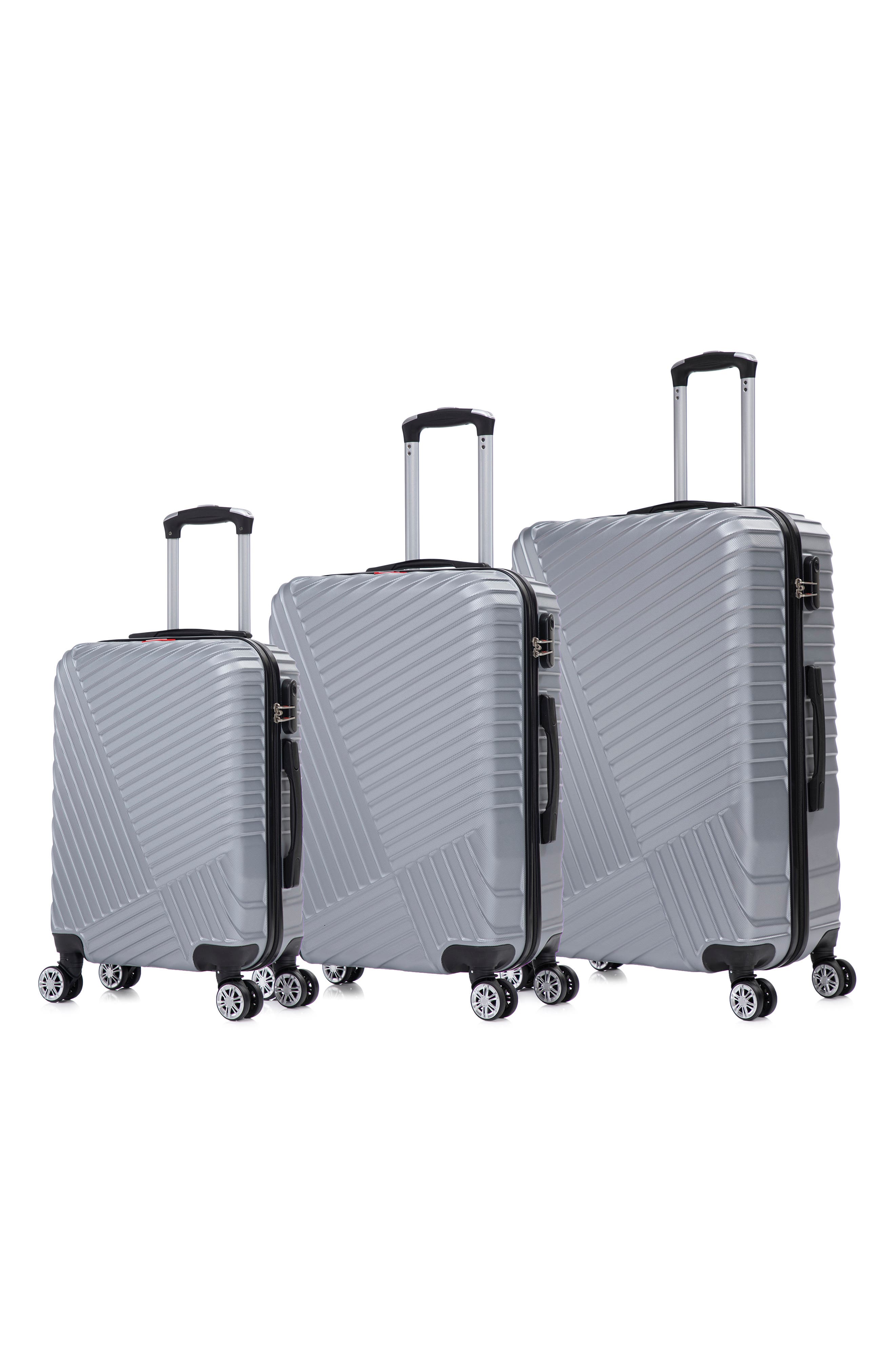 Steelara 3-Piece Hardside Luggage Set