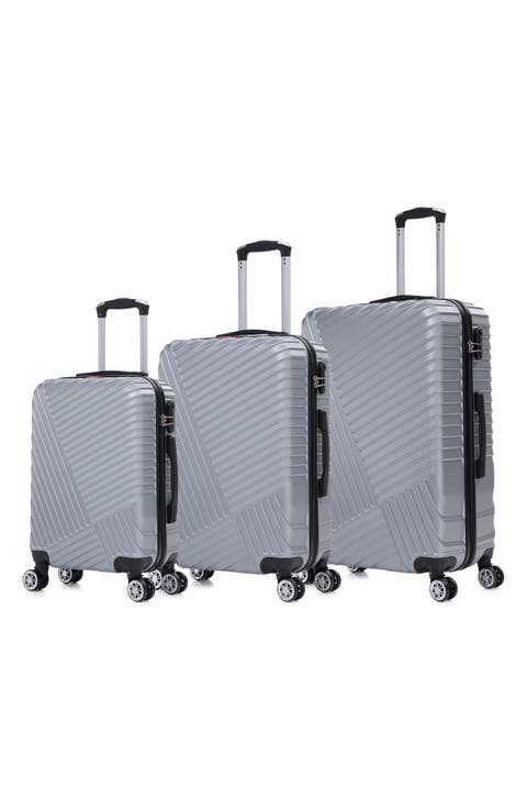 Steelara 3-Piece Hardside Luggage Set