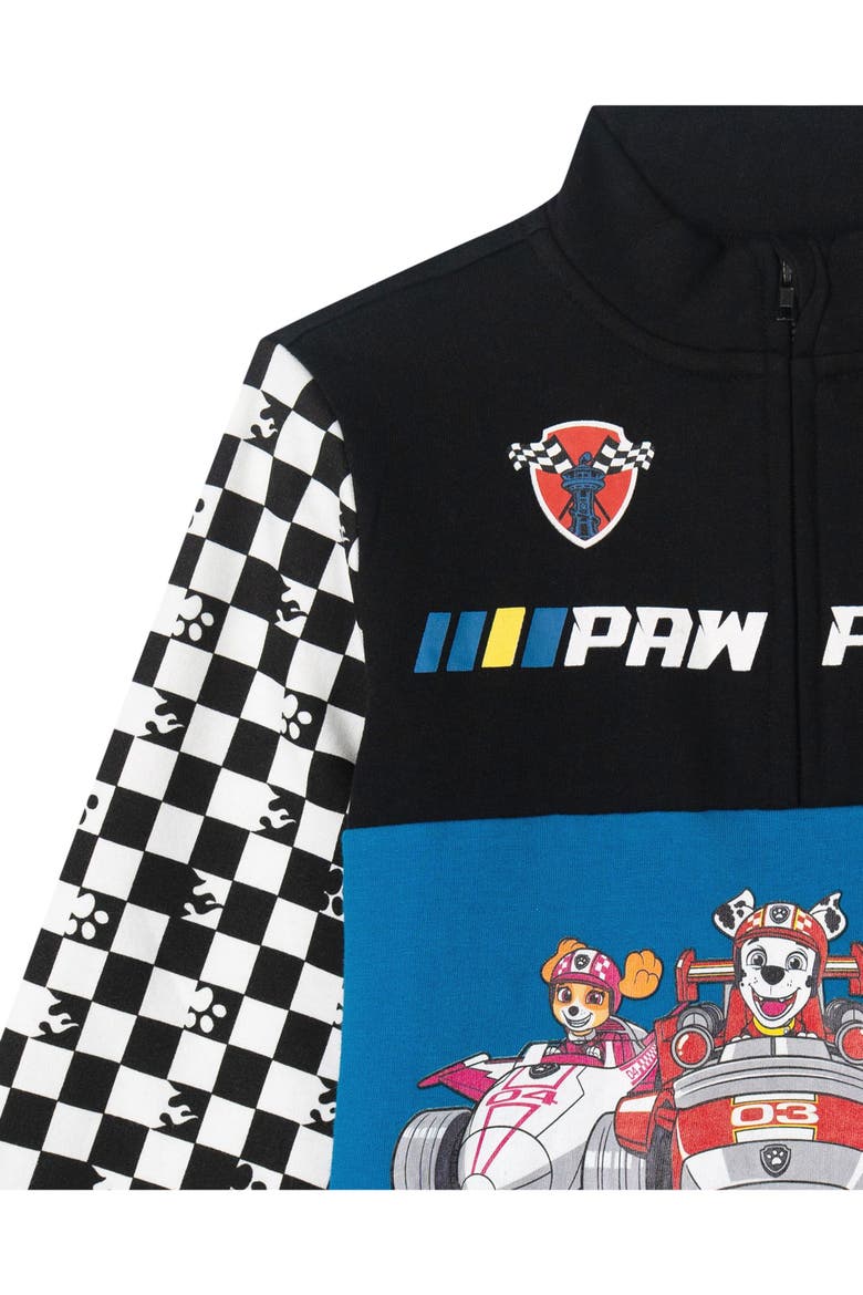 Fleece Sweatshirt, Alternate, color, Paw Patrol Teal Black