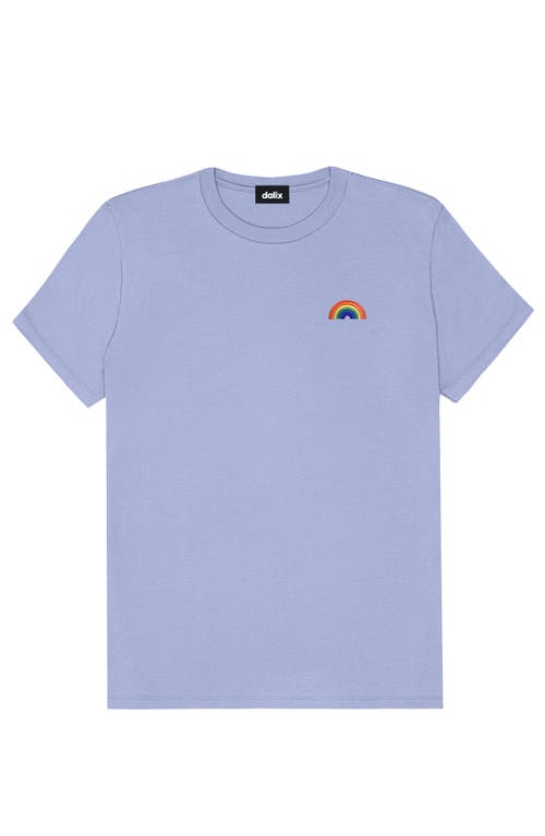 Dalix Womens Rainbow Jersey Relaxed Tee