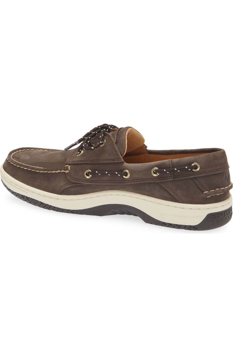 Sperry Billfish<sup>™</sup> 3-Eye Boat Shoe, Alternate, color, Brown Leather Nubuck