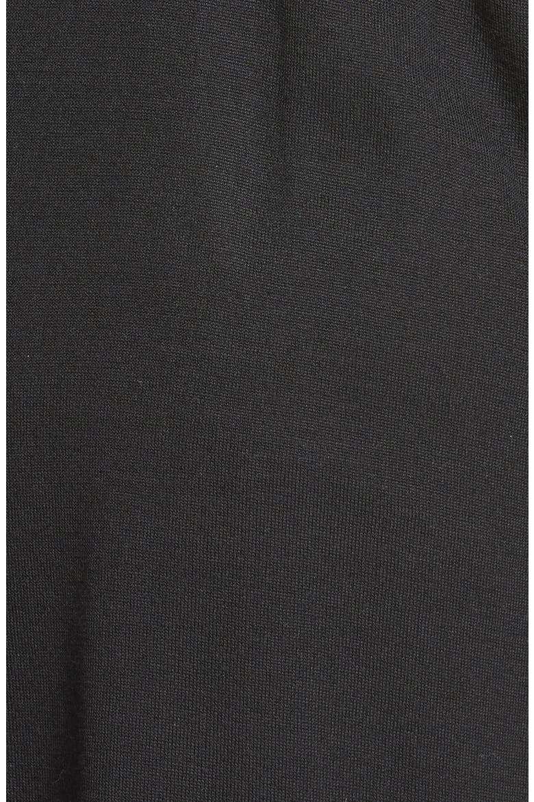 Relaxed Open Front Cardigan, Alternate, color, BLACK