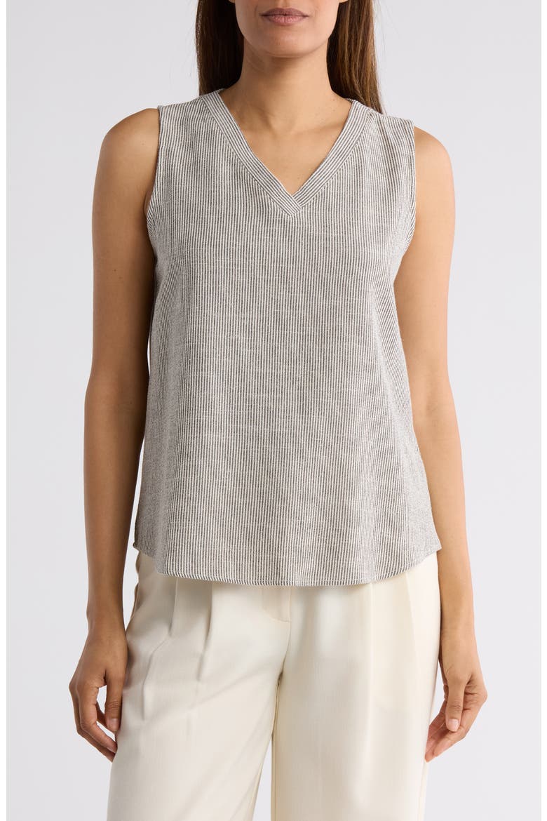 Striped Tank Top, Main, color, GREY