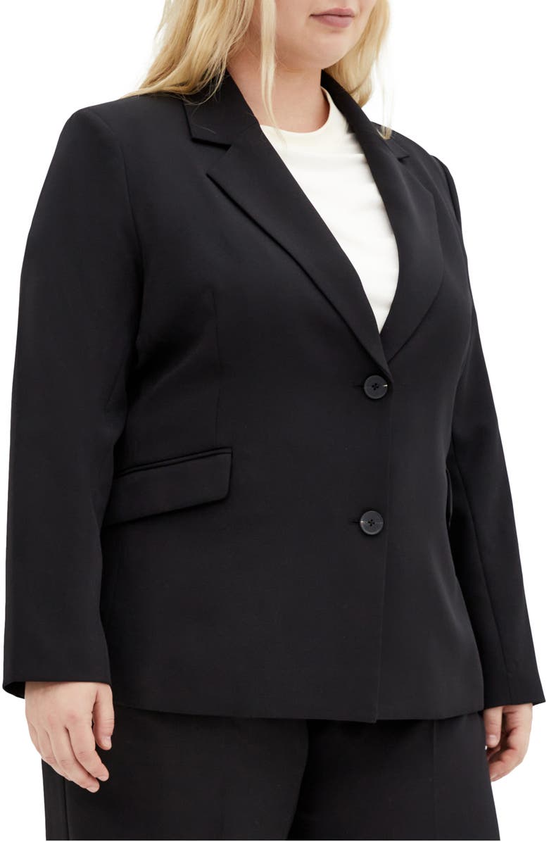 City Chic Yazmin Stretch Blazer, Alternate, color,