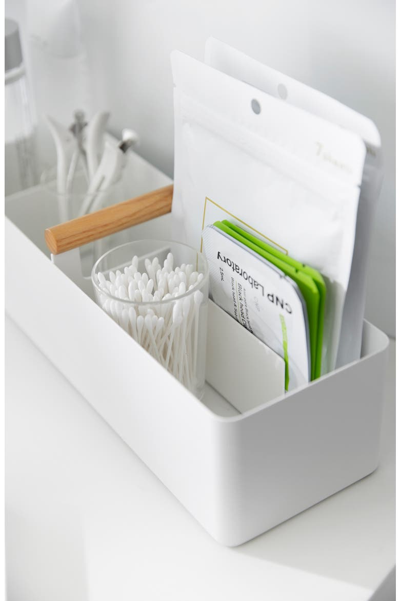 Slim Storage Box, Alternate, color, WHITE