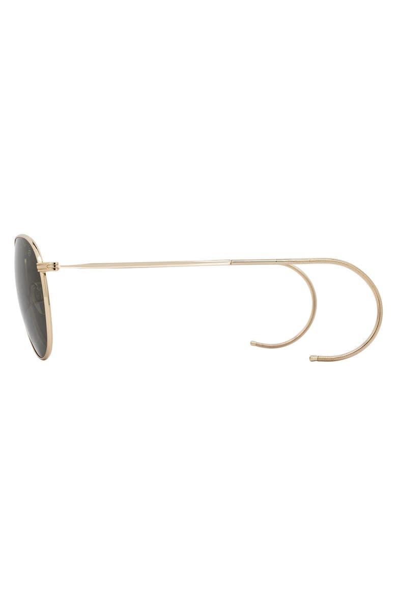 Hazemaster 59mm Aviator Nylon Non Polarized, Alternate, color, Gold - GNN