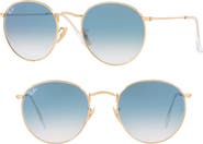 Ray-Ban 53mm Round Retro Sunglasses