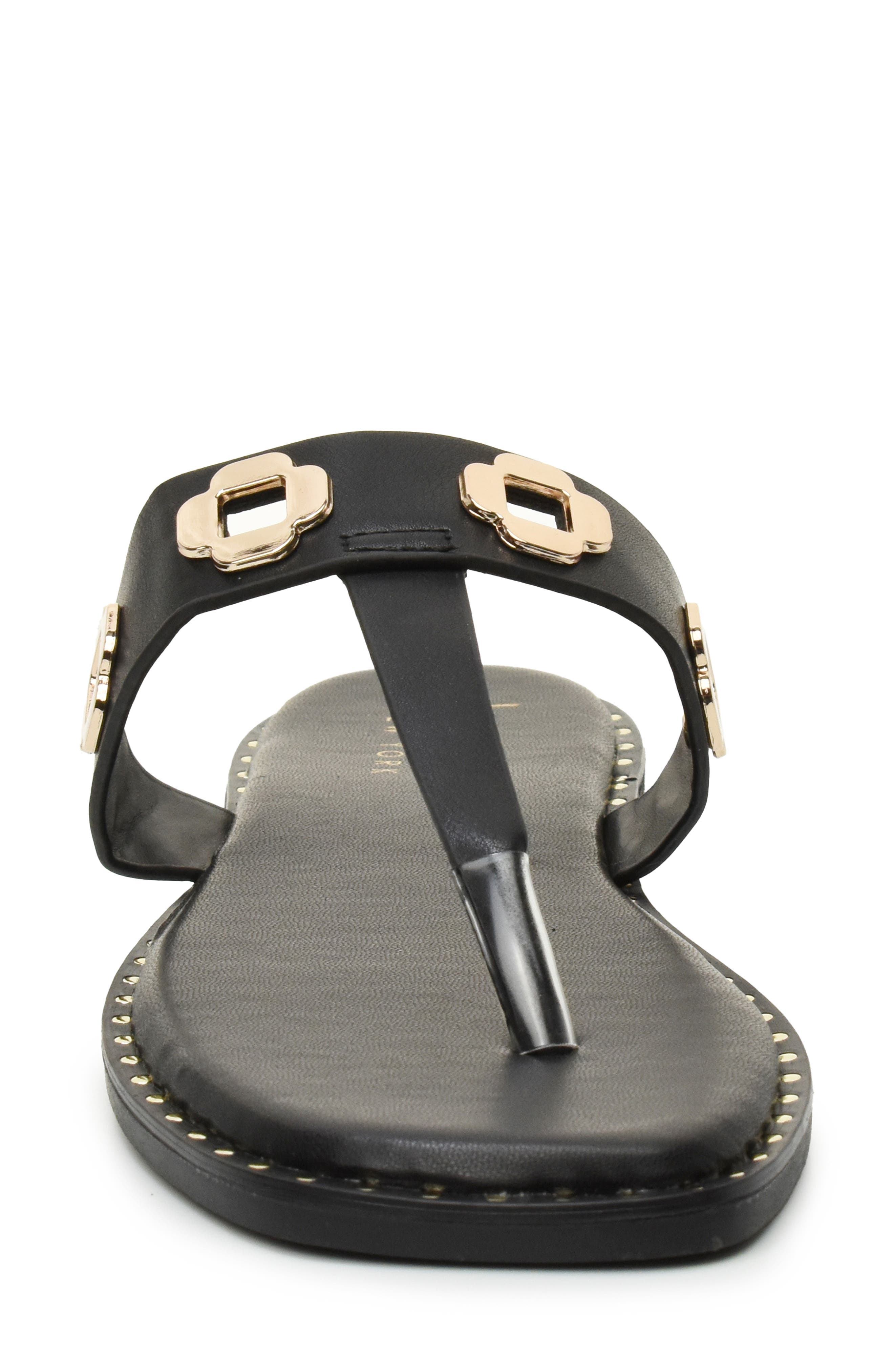 Nicole Miller Bling Thong Sandal, Alternate, color, 