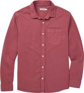 Fair Harbor Saltaire Organic Cotton Knit Button-Up Shirt