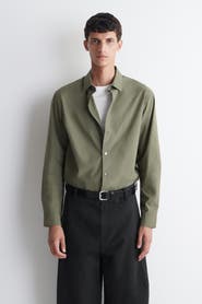 COS Relaxed Pima Cotton Poplin Shirt