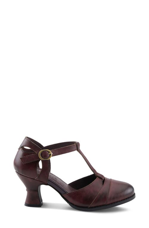 L'artiste By Spring Step Altamira T-strap Pump In Animal Print