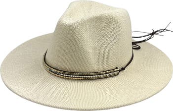 MARCUS ADLER Straw Panama Hat | Nordstromrack display picture 1