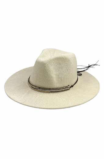 MARCUS ADLER Straw Panama Hat