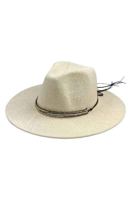 MARCUS ADLER Straw Panama Hat