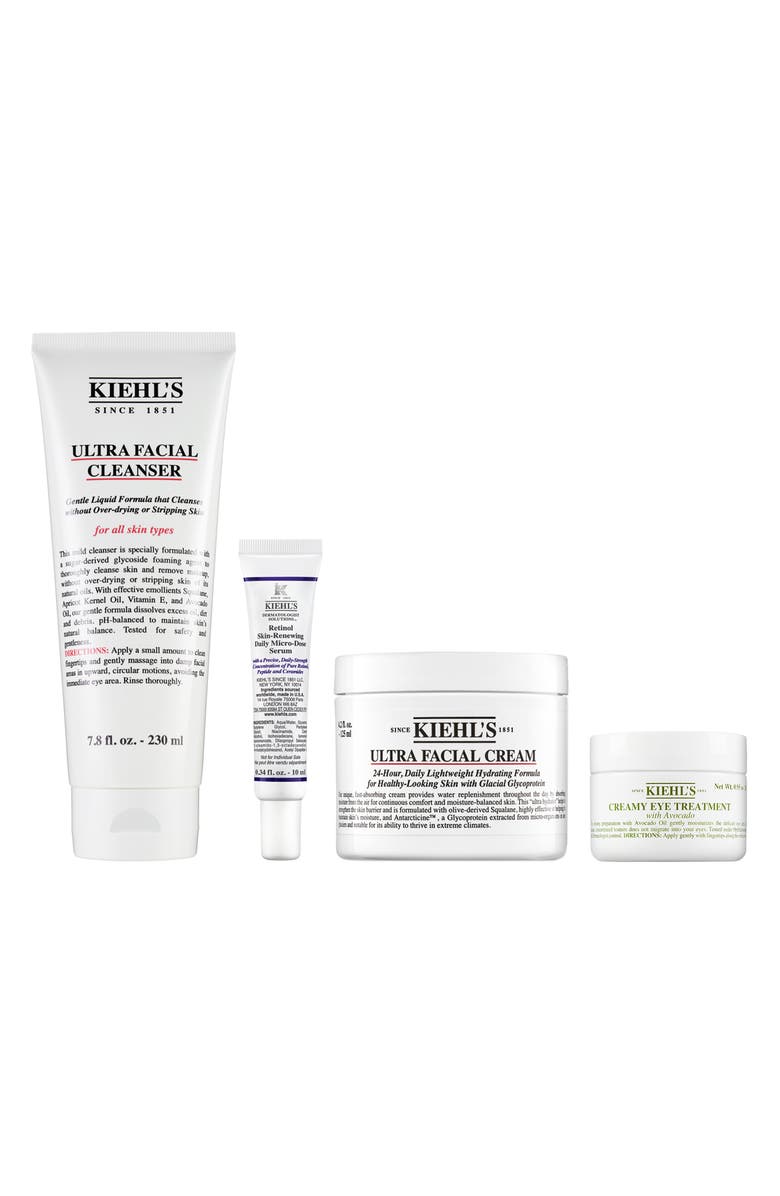 Kiehl's Since 1851 Ultra Facial Cleanser Set $156 Value, Main, color,