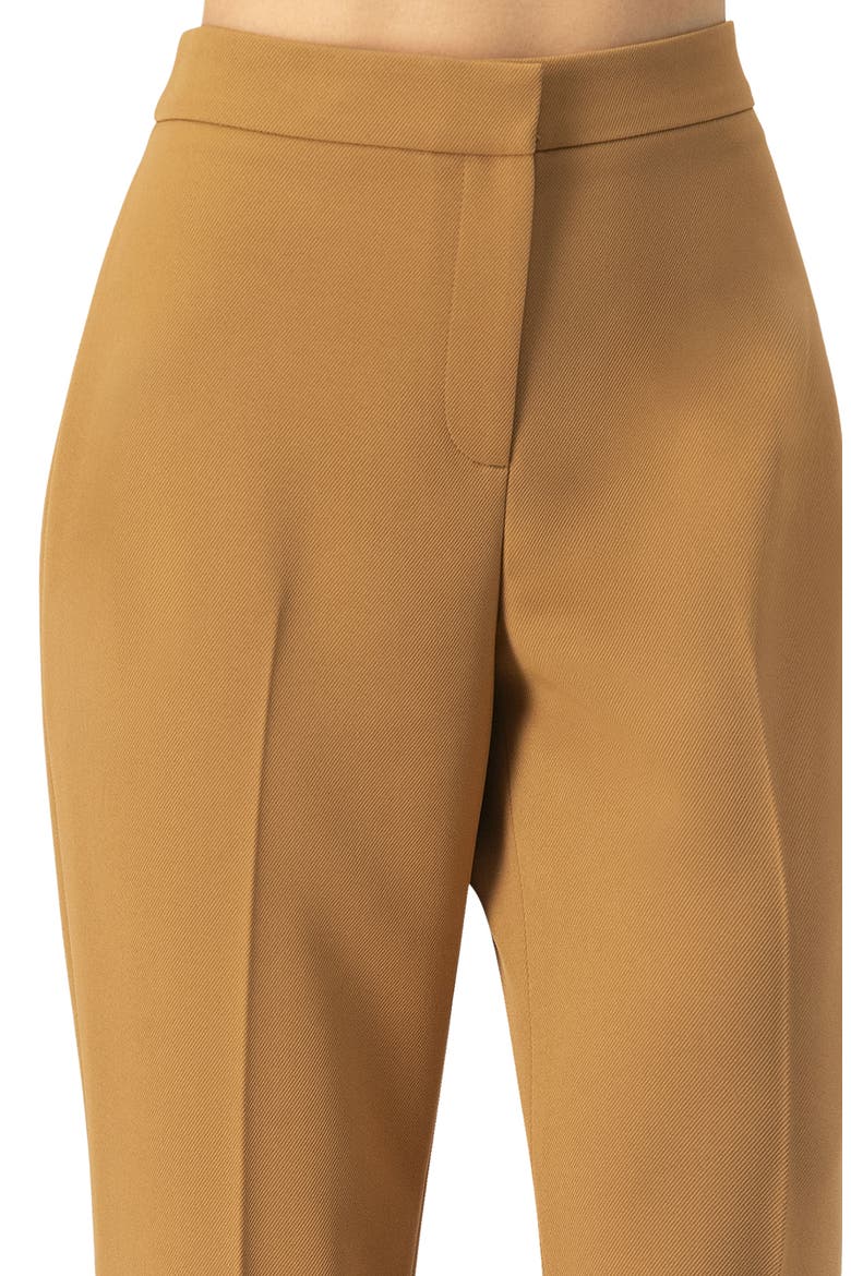 Semi Flare Trousers, Alternate, color, Camel