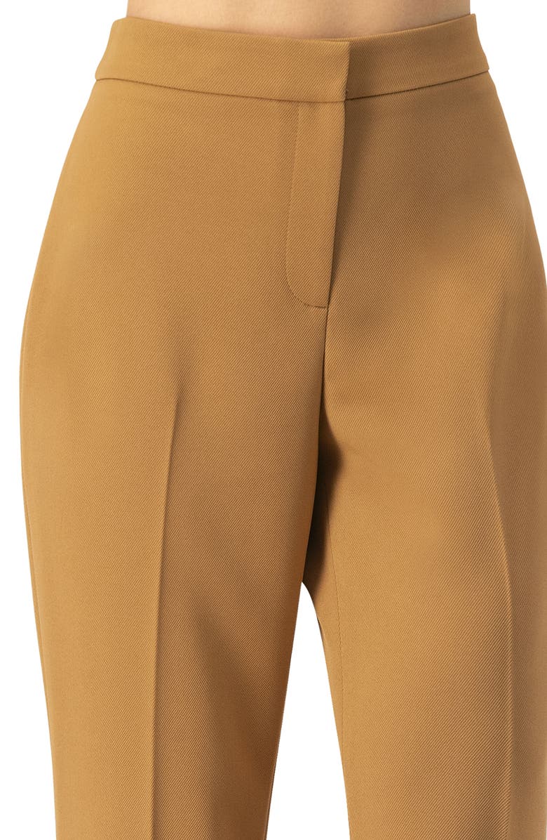 IVONNE Semi Flare Trousers, Alternate, color, Camel