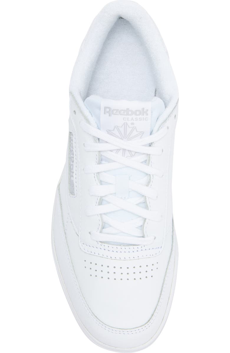 Reebok Club C Double Platform Sneaker, Alternate, color,