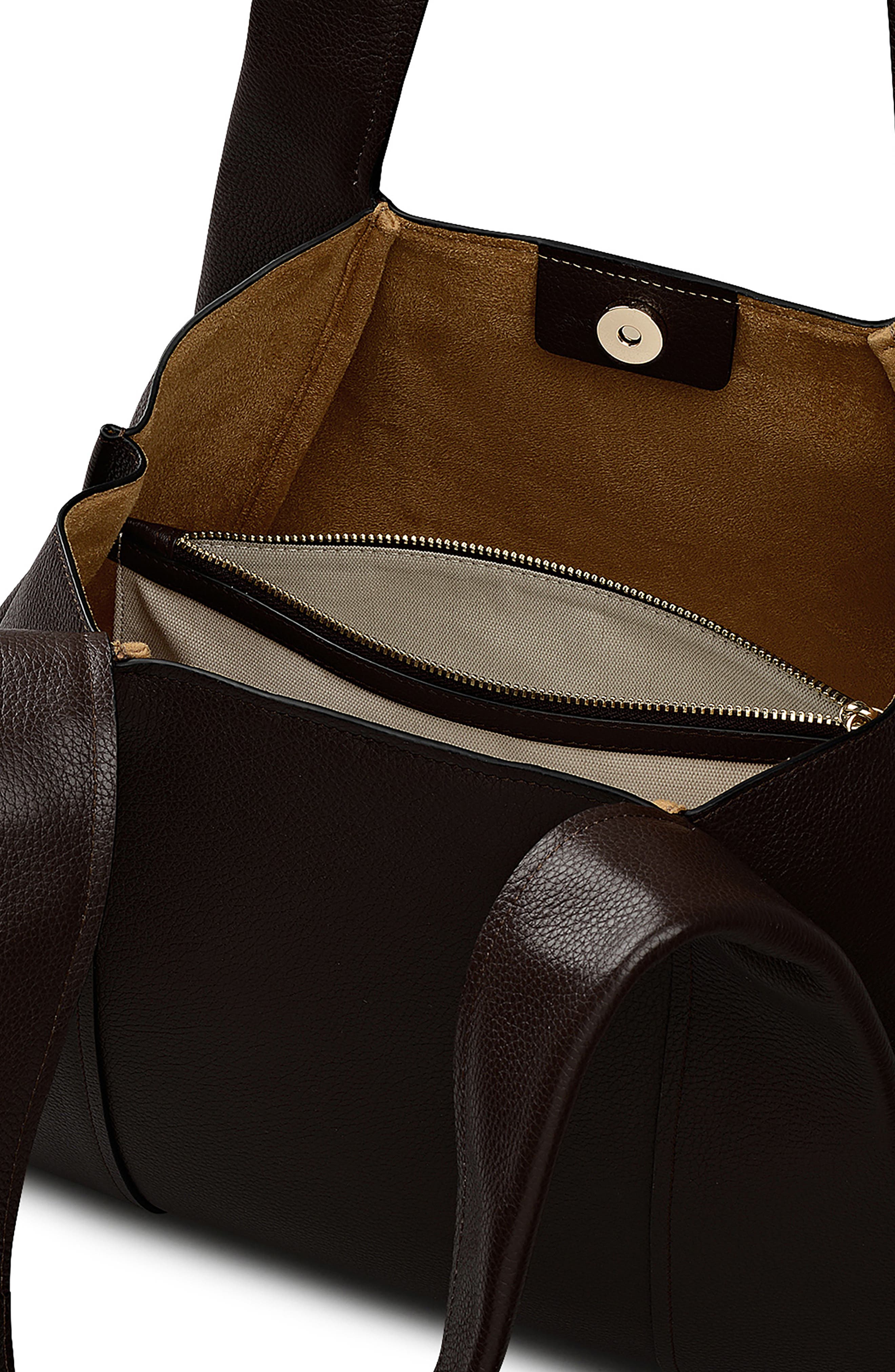 Radley Stan Hope Square Shoulder Bag, Alternate, color, Dark Oak