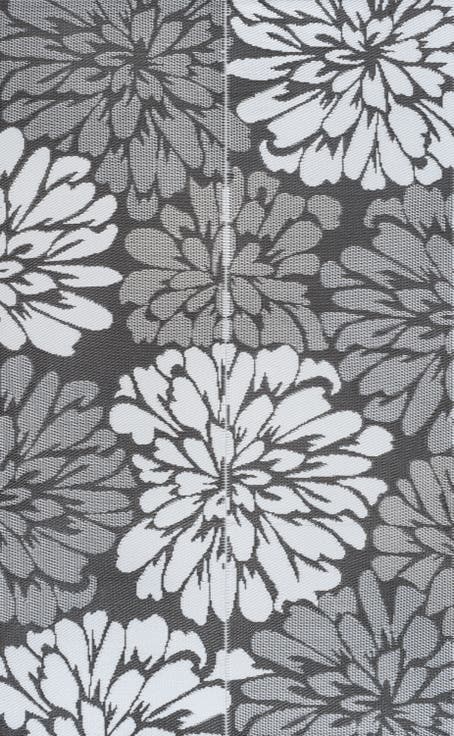 Bloom Modern Floral Foldable Waterproof Reversible Plastic Straw Outdoor Rug