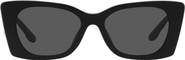 Tory Burch 52mm Irregular Sunglasses