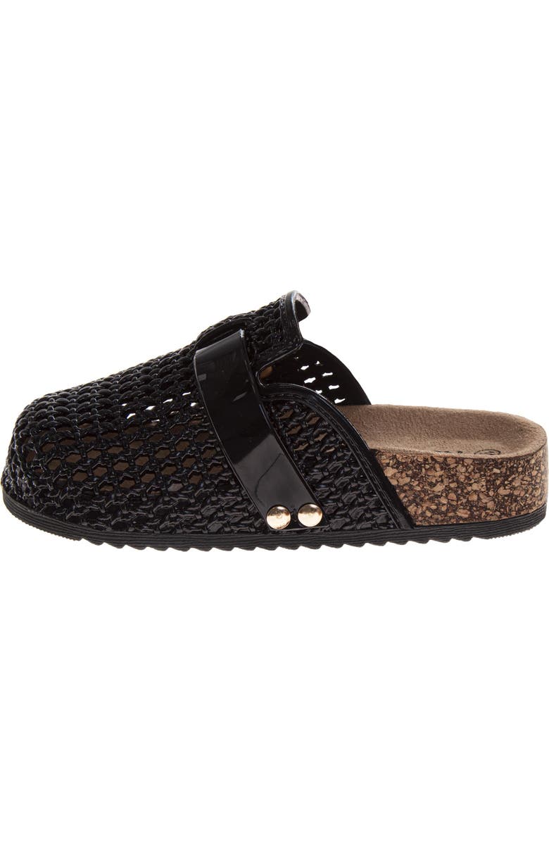 Kensie Girl Clogs Sandals, Alternate, color, Black Solid