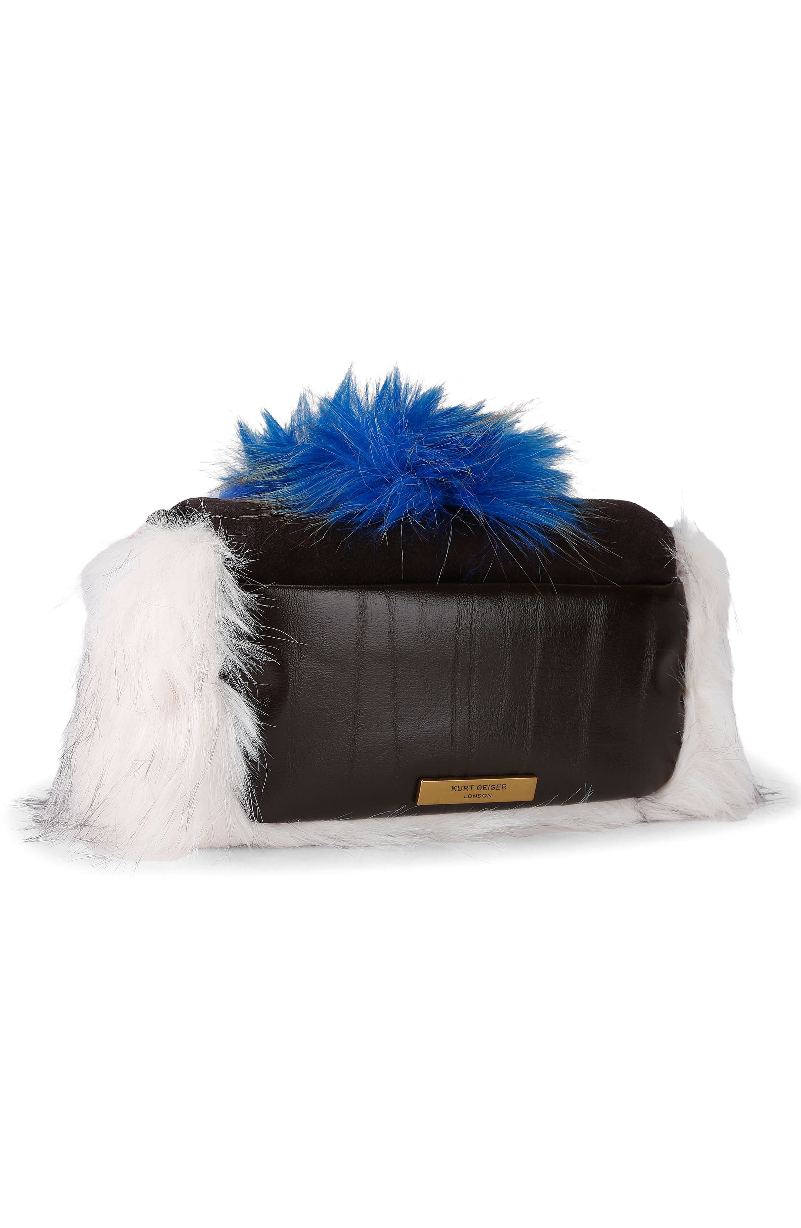 Mini Oxford Mascot Leather Bag, Alternate, color, OPEN MISCELLANEOUS