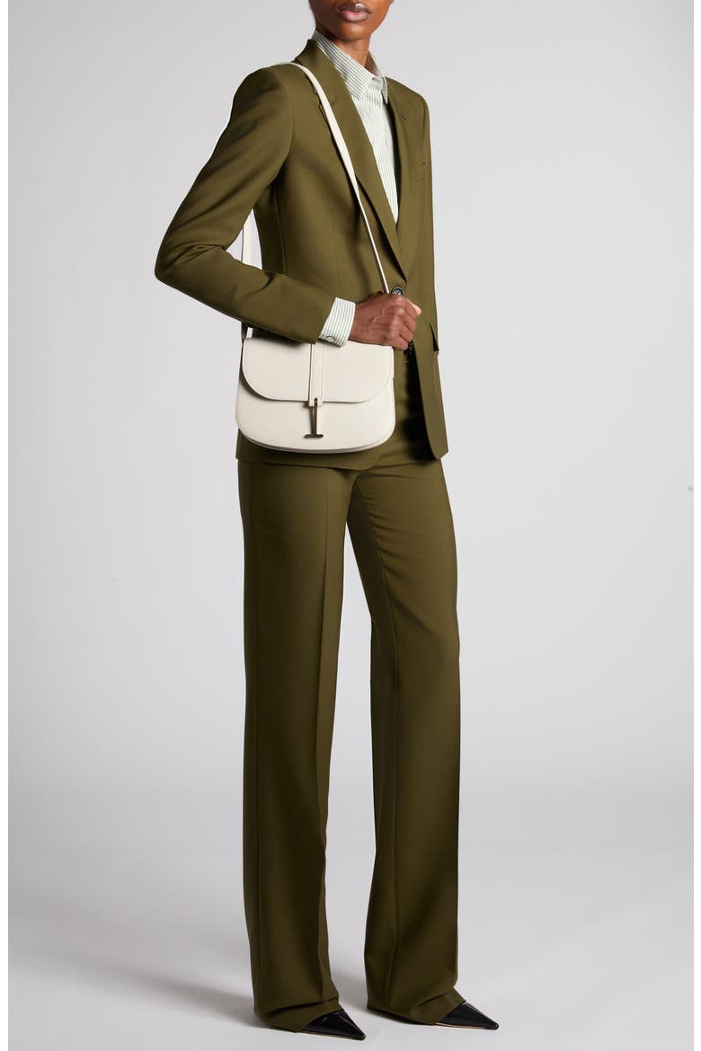 Virgin Wool Jacket, Alternate, color, IVY GREEN