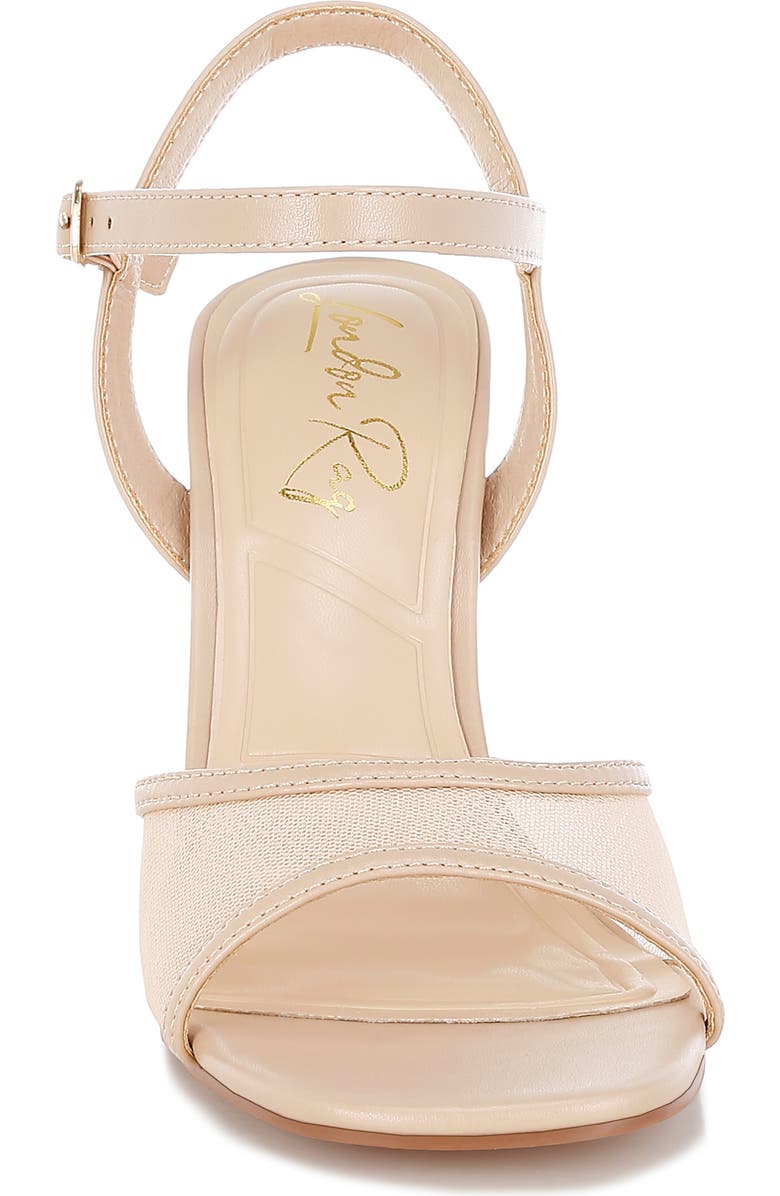 LONDON RAG Sunisa Mesh Strap Sandal, Alternate, color, Beige