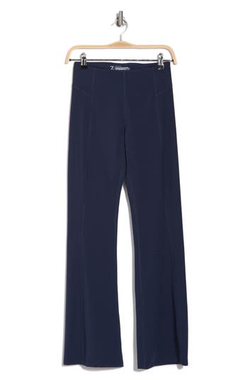 Z By Zella Perform High Waist Flare Leggings In Navy Sapphire