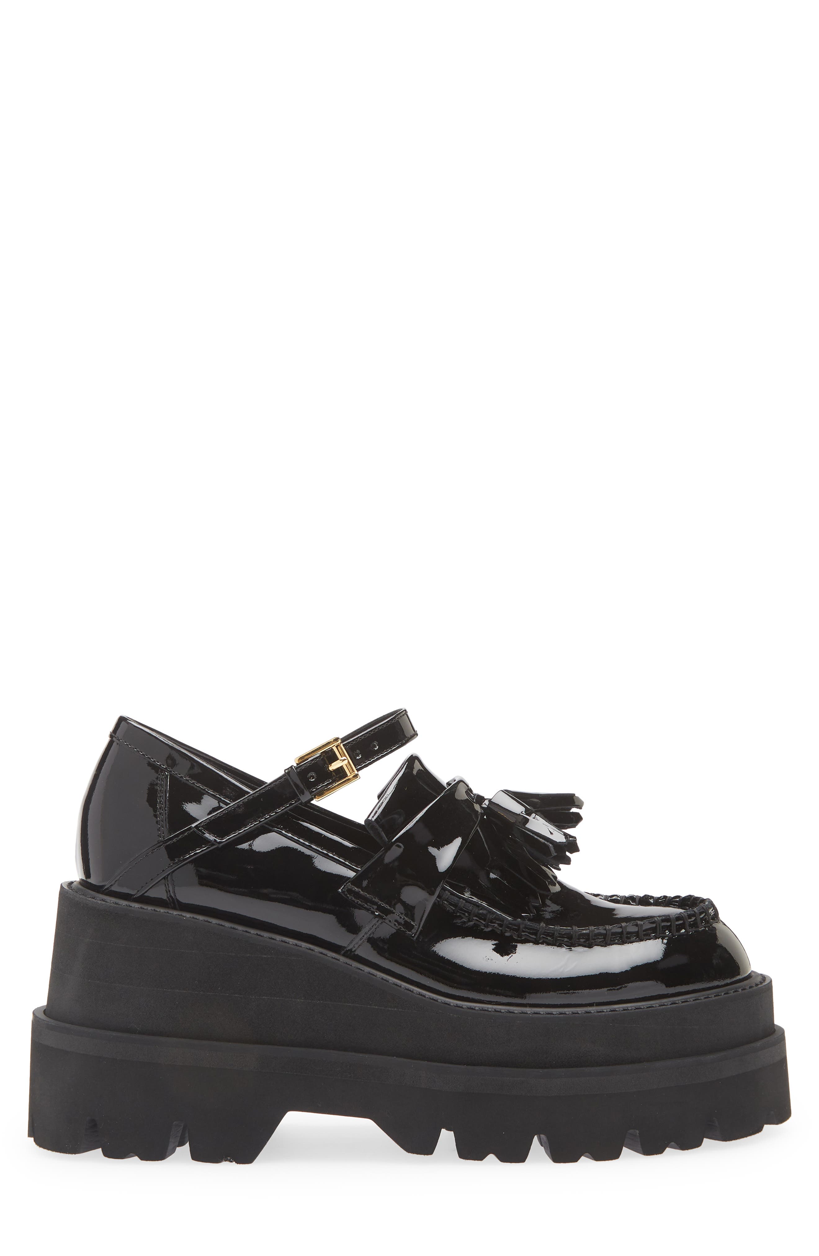 Undercover Platform Mary Jane Loafer, Alternate, color, 