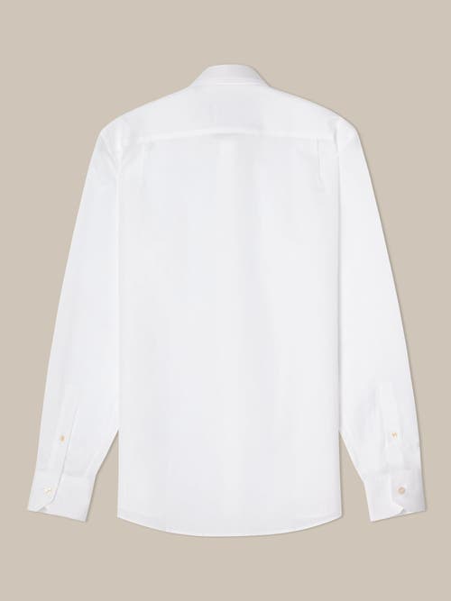 Robert Talbott Reynolds Twill Contemporary Fit Shirt In White