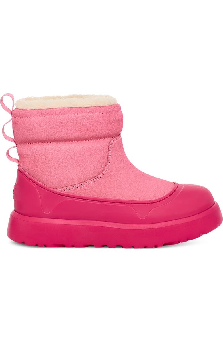 UGG<sup>®</sup> Kids' Classic Mini Mond Waterproof Boot, Alternate, color, Sachet Pink / Berry