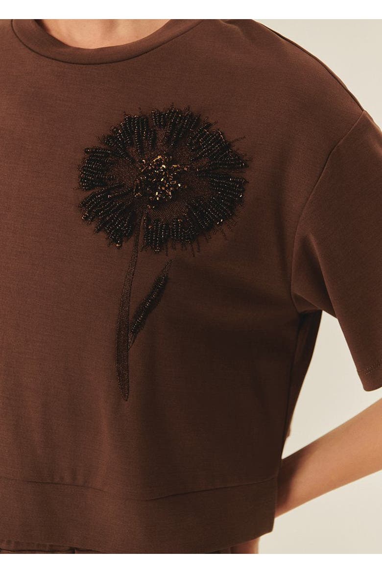 Brynn Tshirt, Alternate, color, BROWN