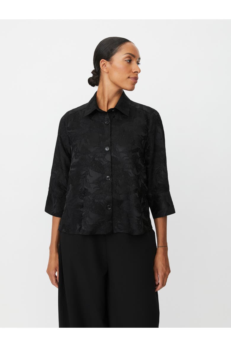 MaIdakaia Floral Jacket, Main, color, Black