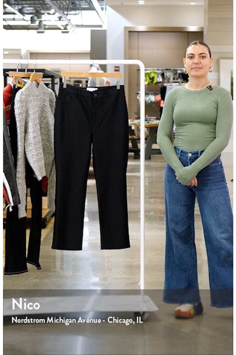 Compression Shine Straight Leg Crop Pants video