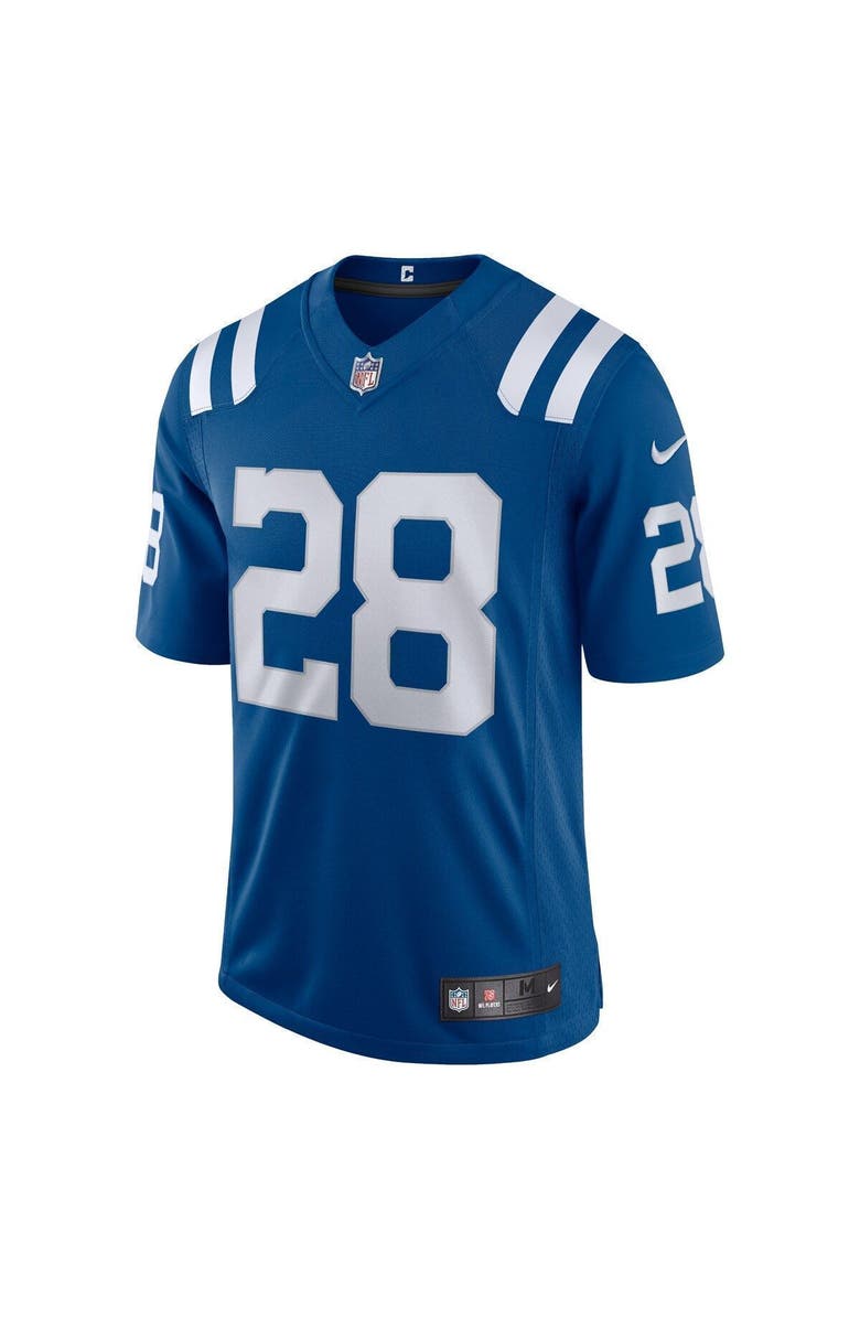 Nike Men's Nike Jonathan Taylor Royal Indianapolis Colts Vapor Limited Jersey, Alternate, color,