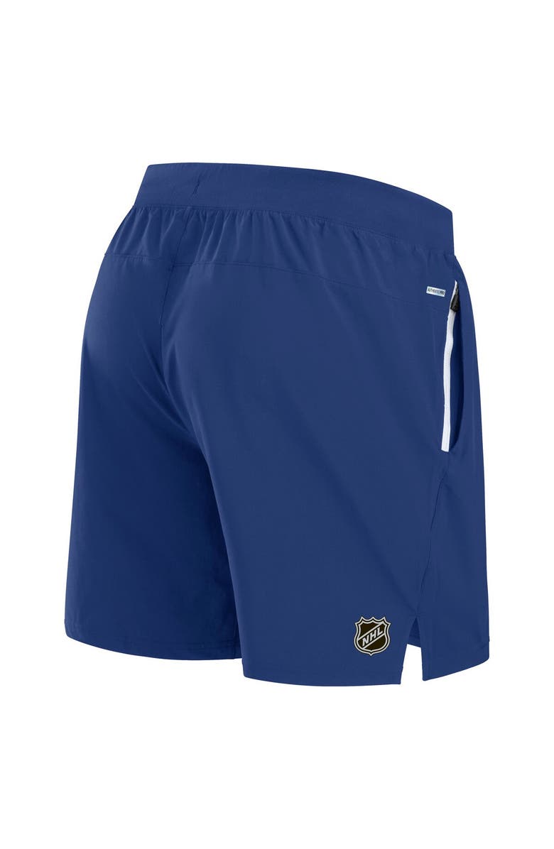 FANATICS Men's Fanatics Blue Toronto Maple Leafs Authentic Pro Rink Performance Shorts, Alternate, color, Blue