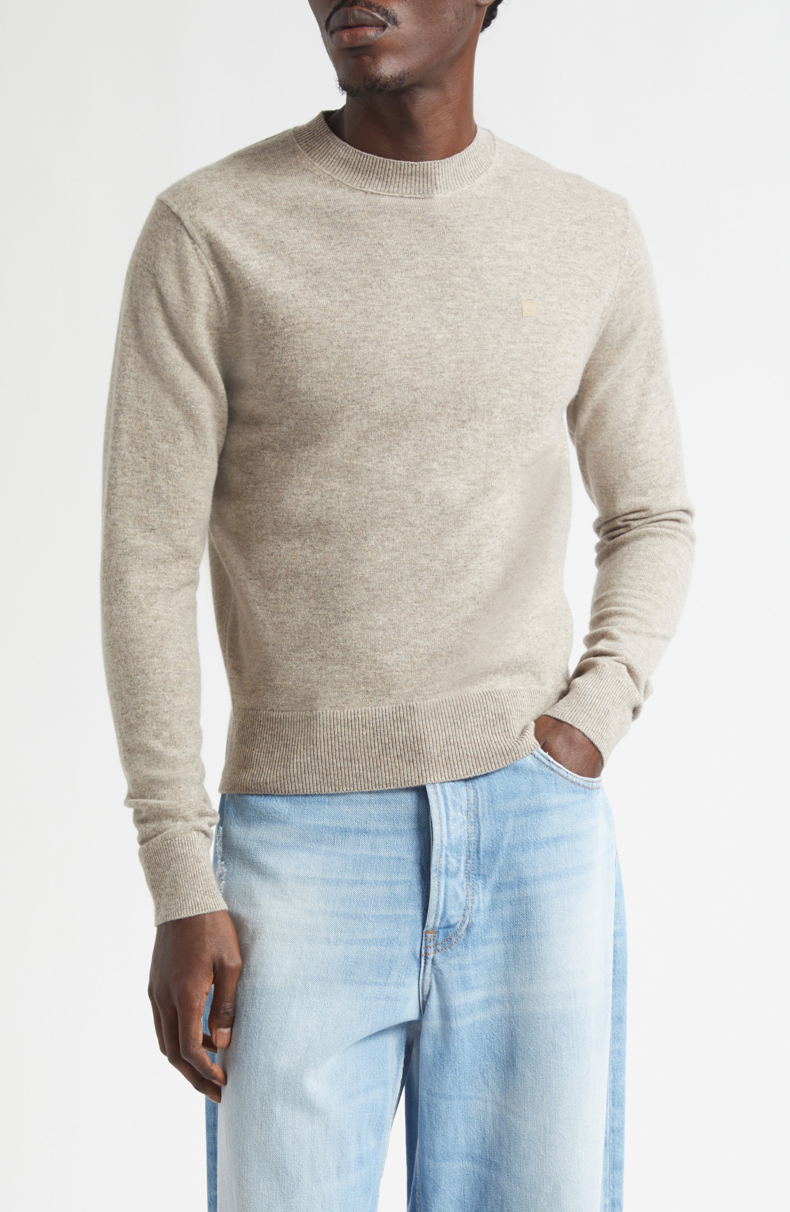 Kalas Core Face Patch Wool & Yak Hair Sweater