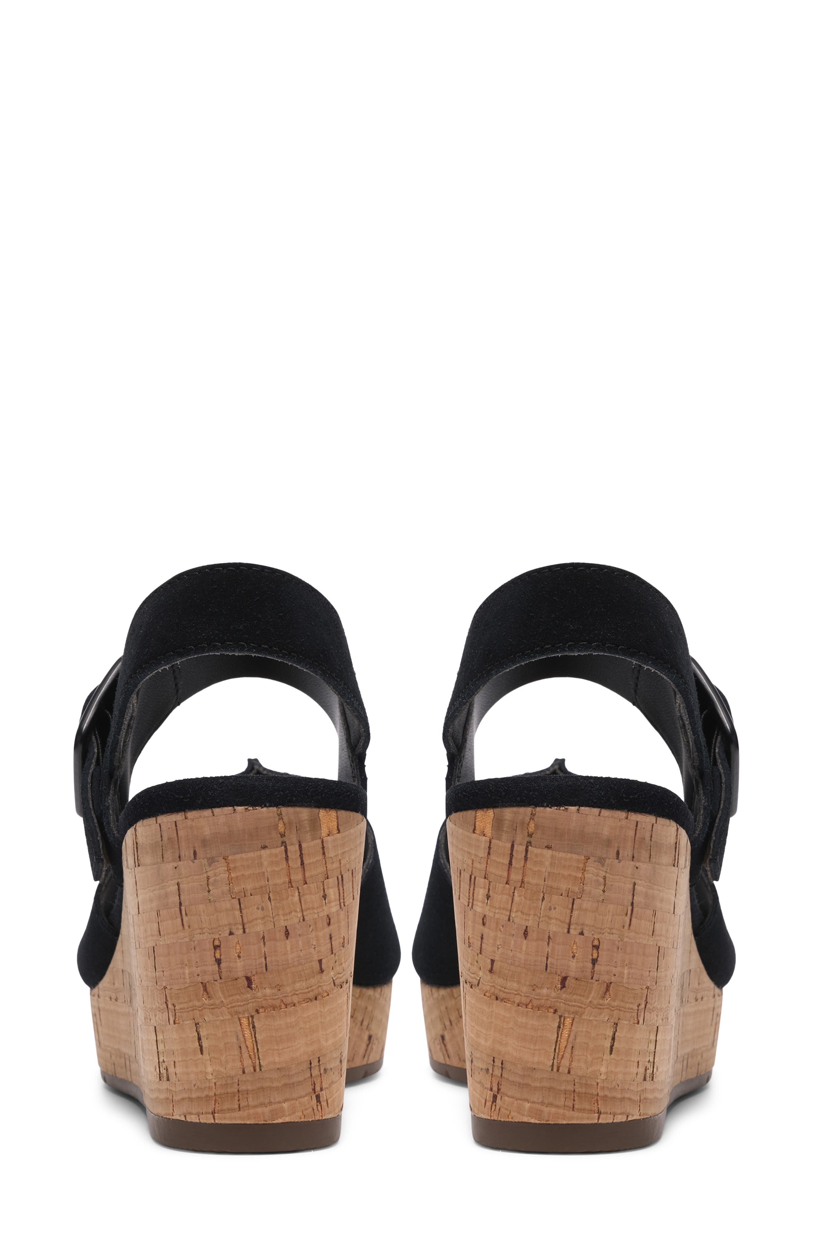 Clarks<sup>®</sup> Sabina Dream Platform Wedge Sandal, Alternate, color, 