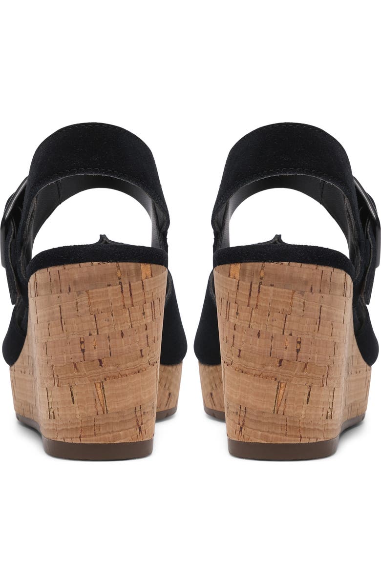 Clarks<sup>®</sup> Sabina Dream Platform Wedge Sandal, Alternate, color,